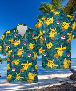 Pokemon Anime Hawaiian Shirt