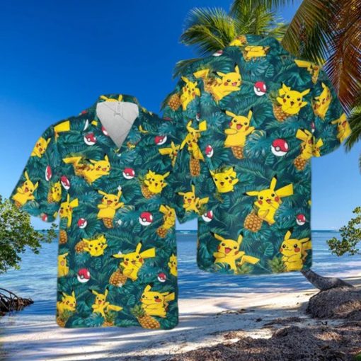 Pokemon Anime Hawaiian Shirt