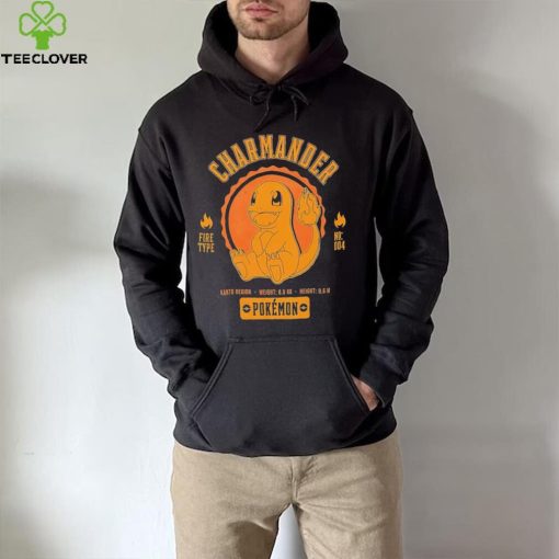 Pokemon Charmander Pokédex data character shirt