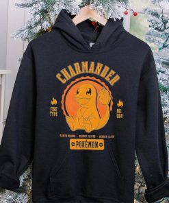 Pokemon Charmander Pokédex data character shirt