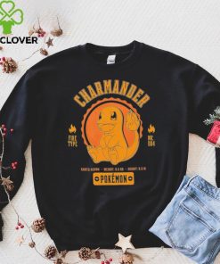 Pokemon Charmander Pokédex data character shirt
