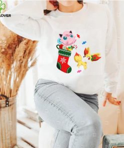 Pokemon Christmas Shirt, Pokemon In Socks Christmas T shirt 1 Pokemon Christmas Shirt, Pokemon In Socks Christmas T shirt
