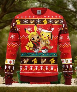 Pokemon Cute Noel Mc Ugly Christmas Sweater Red 1 Amazing Gift Men And Women Christmas Gift