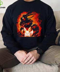 Pokemon Flareon fox fire evolution shirt