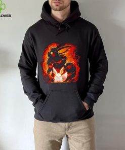 Pokemon Flareon fox fire evolution hoodie, sweater, longsleeve, shirt v-neck, t-shirt