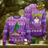 Delta Tau Delta 3D Print Ugly Xmas Wool Knitted Sweater