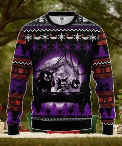 Pokemon Ghost Amazing Gift Ugly Christmas 3D Sweater Christmas Gift For Men And Women