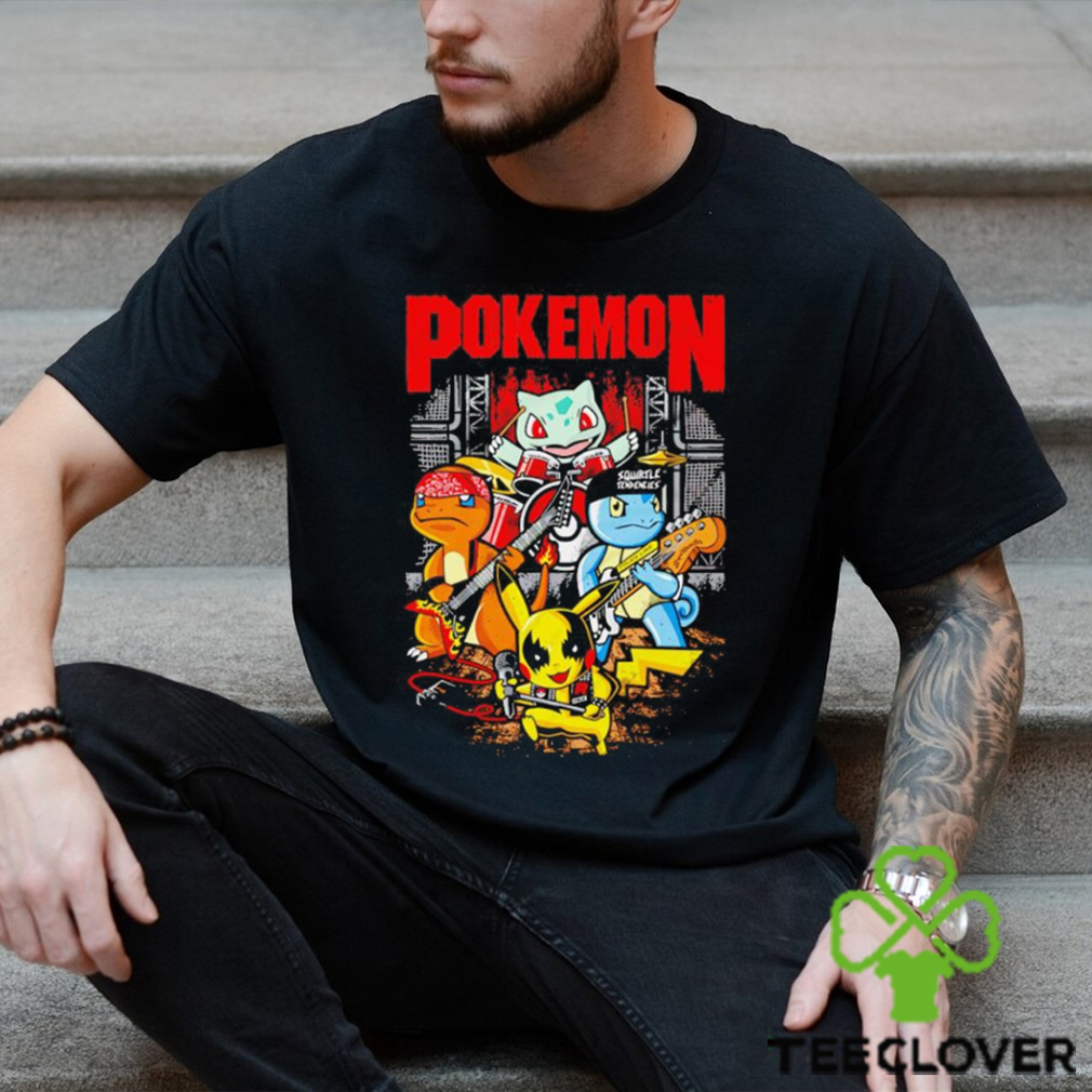 Pokemon Kiss band shirt Pokemon Kiss band shirt