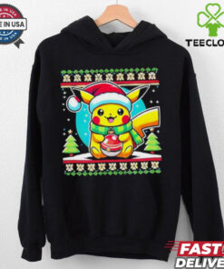 Pokemon Pikachu Christmas ugly shirt