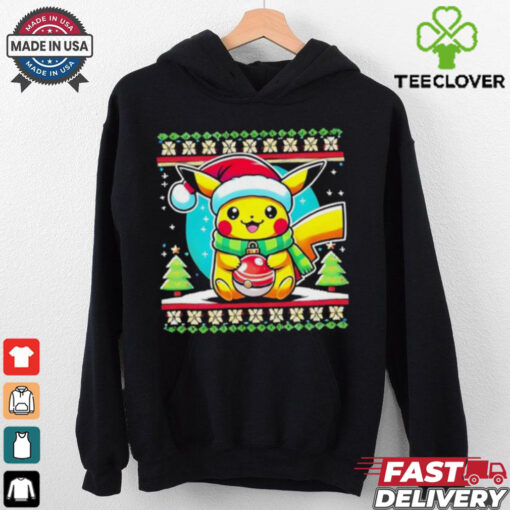 Pokemon Pikachu Christmas ugly shirt