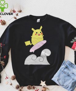Pokemon Pikachu surfing T shirt