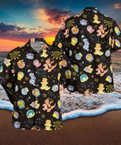 Pokemon Spaceship Combo Hawaiian Shirt And Shorts Best For Men And Women Holidays
