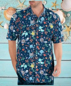 Pokemon Water Type Ocean Pattern Hawaiian Shirt