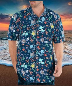 Pokemon Water Type Ocean Pattern Hawaiian Shirt