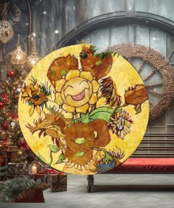 Pokemon x Van Gogh Museum Sunflora Art Inspired By Van Gogh Christmas Tree Decorations Ornament