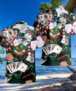 Poker Hawaiian Shirt Tropical Summer For Men And Women