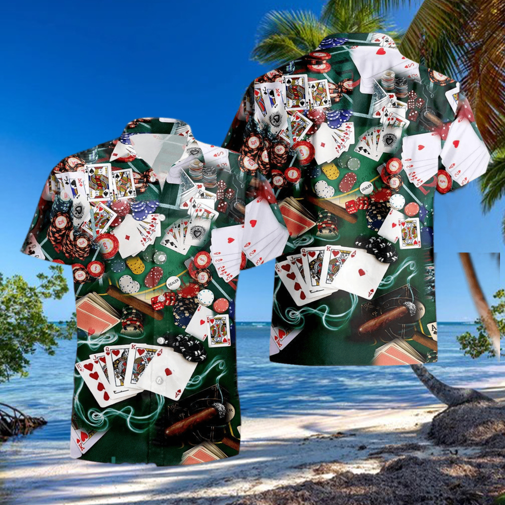 Poker Hawaiian Shirt Tropical Summer For Men And Women Poker Hawaiian Shirt Tropical Summer For Men And Women