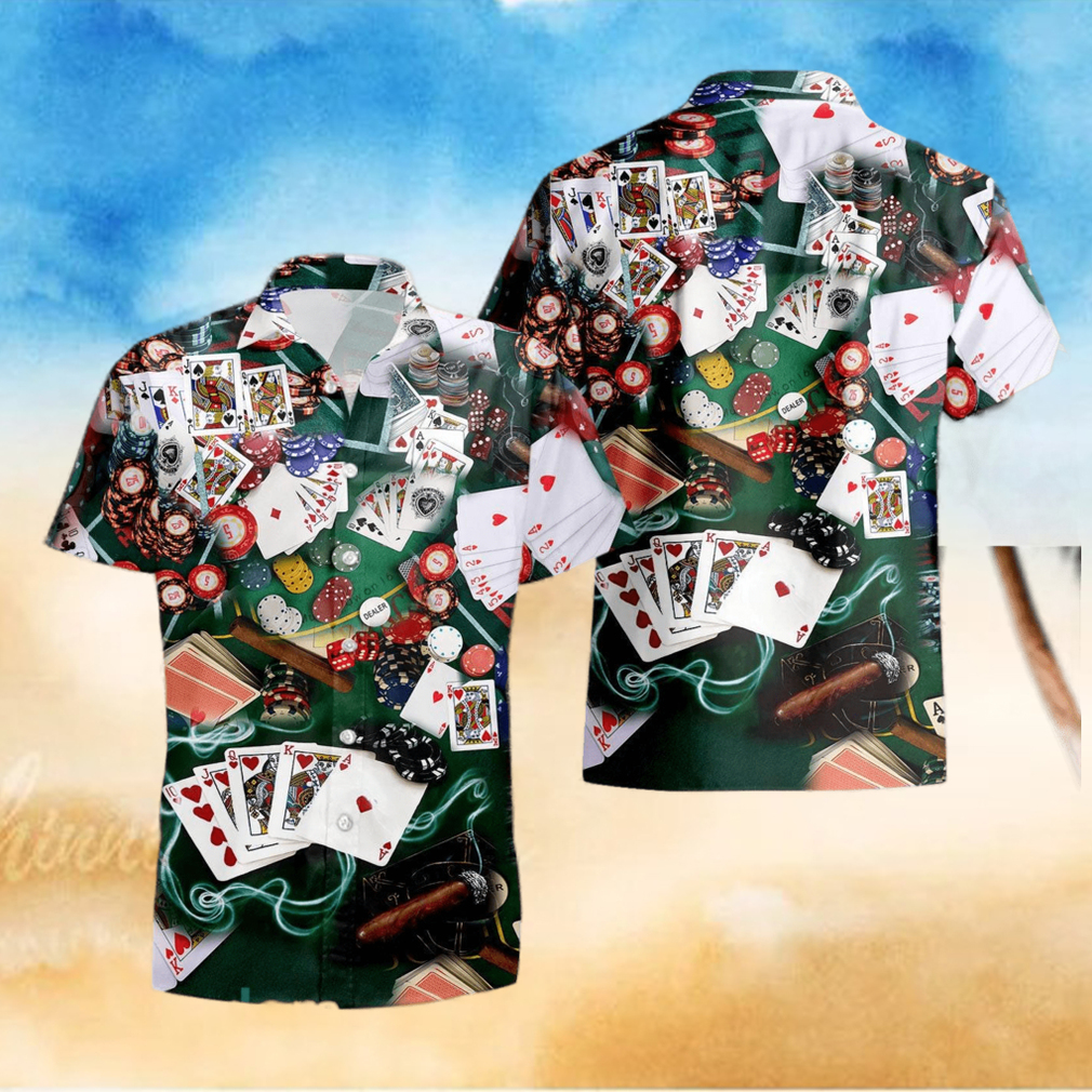 Poker Hawaiian Shirt Tropical Summer For Men And Women Poker Hawaiian Shirt Tropical Summer For Men And Women