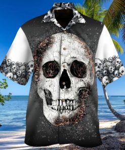 Poker Skull Hawaiian Shirt