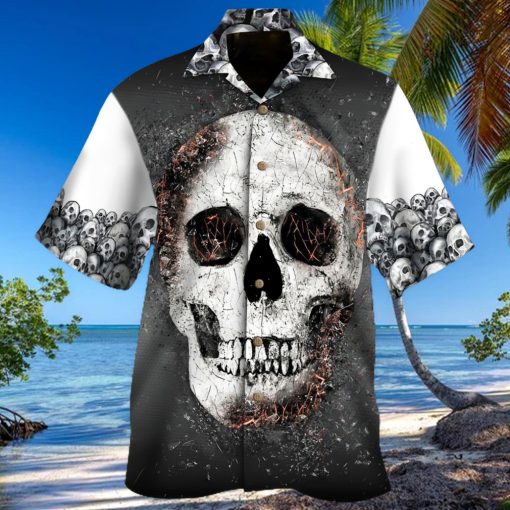 Poker Skull Hawaiian Shirt