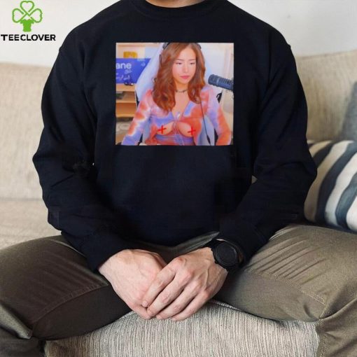 Pokimane open hoodie, sweater, longsleeve, shirt v-neck, t-shirt meme hoodie, sweater, longsleeve, shirt v-neck, t-shirt