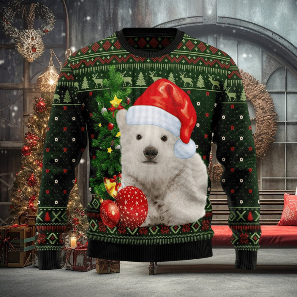 Polar Bear Cute Christmas Ugly Christmas Sweater, Custom Ugly Christmas Sweater Polar Bear Cute Christmas Ugly Christmas Sweater, Custom Ugly Christmas Sweater