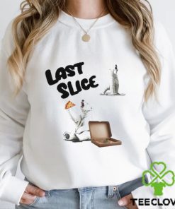 Polar Bear eat pizza last slice shirt