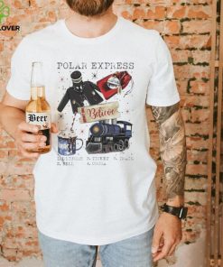 Polar Express believe uniform ticket train bell cocoa shirt