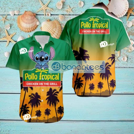 Pollo Tropical Stitch Tropical Hawaiian Shirt Gift For Men And Women