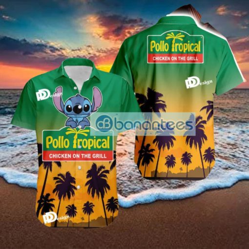 Pollo Tropical Stitch Tropical Hawaiian Shirt Gift For Men And Women