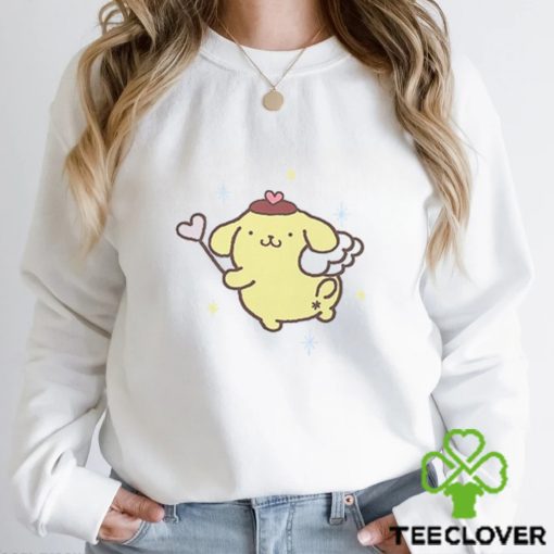 Pompompurin x Dumbgood Crop Ringer Shirt