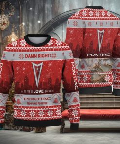 Pontiac Car Lovers Ugly Christmas Sweater Gift For Men And Women