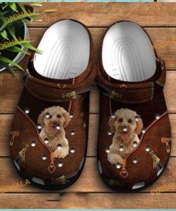 Poodle Owners Cute Dog Pattern Crocs