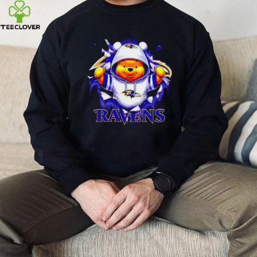 Pooh And FLN Football Team Baltimore Ravens hoodie, sweater, longsleeve, shirt v-neck, t-shirt