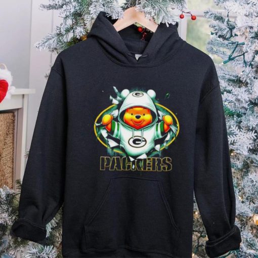 Pooh And FLN Football Team Green Bay Packers hoodie, sweater, longsleeve, shirt v-neck, t-shirt