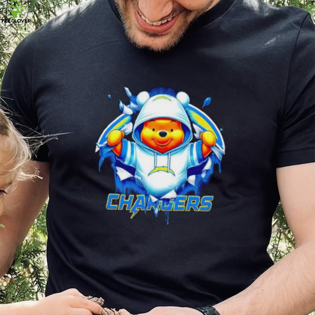 Pooh And FLN Football Team Los Angeles Chargers shirt Pooh And FLN Football Team Los Angeles Chargers shirt