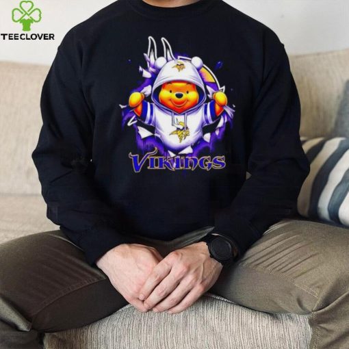 Pooh And FLN Football Team Minnesota Vikings hoodie, sweater, longsleeve, shirt v-neck, t-shirt