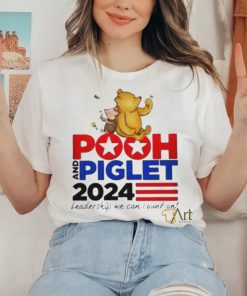 Pooh And Piglet 2024 Leadership We Can Count On T Shirt