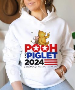 Pooh And Piglet 2024 Leadership We Can Count On T Shirt