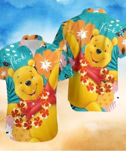 Pooh Hawaii Floral Winnie The Pooh Disney Cruise 2023 Disney Hawaiian Shirt