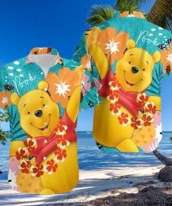 Pooh Hawaii Floral Winnie The Pooh Disney Cruise 2023 Disney Hawaiian Shirt