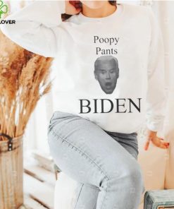 Poopy Pants Biden Funny Anti Biden T Shirt
