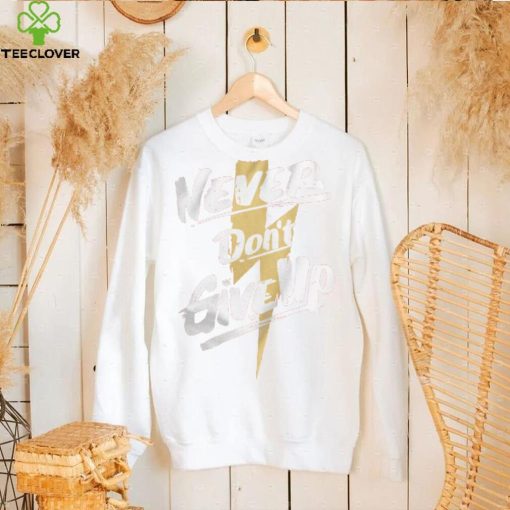 Poorly Translated Shirts Never Don’t Give Up Hoodie