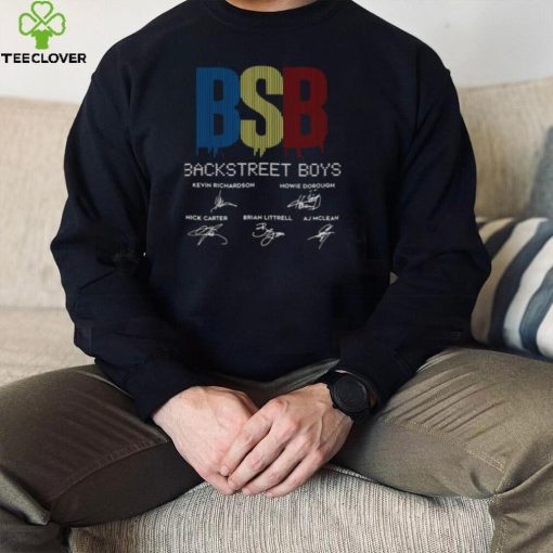 Pop Band 90s Backstreet Boys Members With Signature hoodie, sweater, longsleeve, shirt v-neck, t-shirt