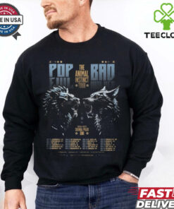 Pop Evil And Bad Wolves Tour 2024 Shirt