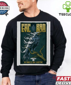 Pop Evil X Bad Wolves Columbus OH Nov 29 2024 Tour Shirt