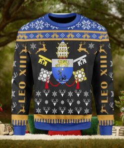 Pope Pius X Coat Of Arms Ugly Christmas Sweater