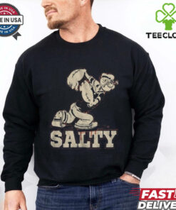 Popeye Salty Navy Heather T Shirt