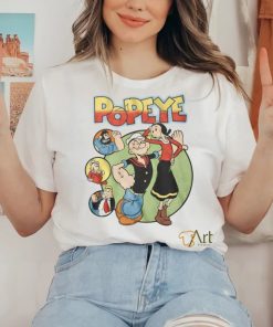 Popeye and olive oyl Merch shirt