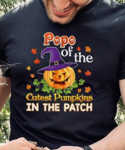 Popo Of The Cutest Pumpkins In The Patch Halloween Shirt